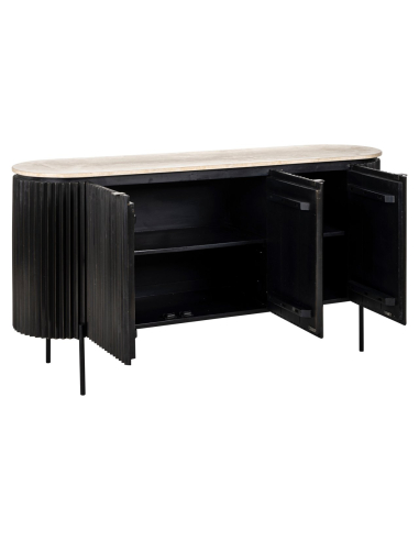Buffet Hampton dark brown