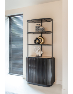 Armadio contenitore Hampton dark brown 2