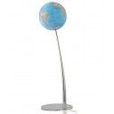 Klassische Globe-Stehlampe aus Eisen auf Ständer, 110 cm