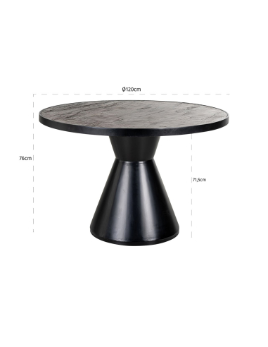 Russell 120Ø Dining Table