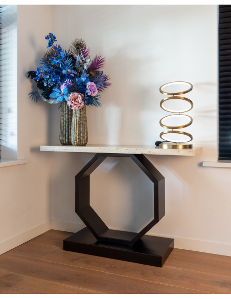 Tischlampe Jaimin brushed gold