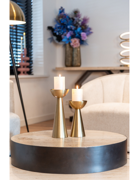 Tischlampe Jaimin brushed gold