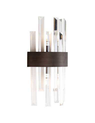 Wandlamp Avan brons