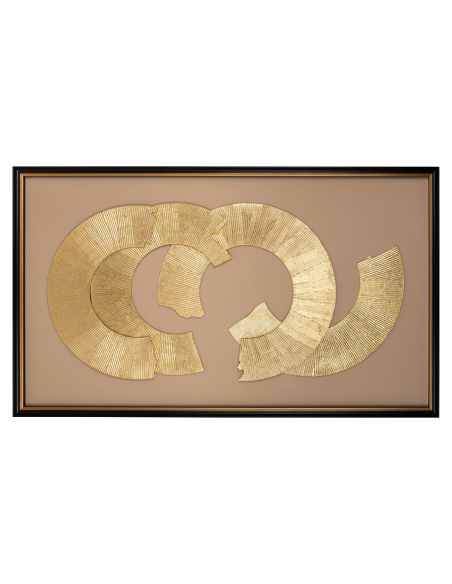 Eden wall art black/gold