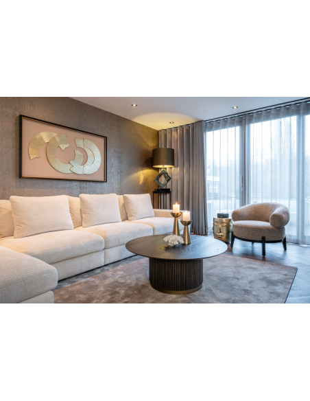 Eden wall art black/gold