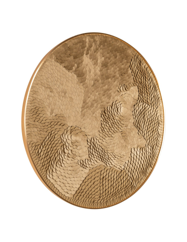 Bloom gold wall art