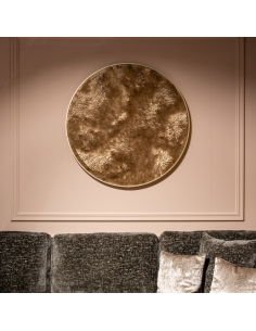 Arte mural Bloom gold 2