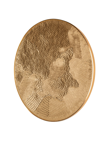 Wandkunst Bloom Gold