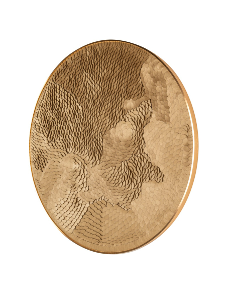 Arte murale Bloom gold