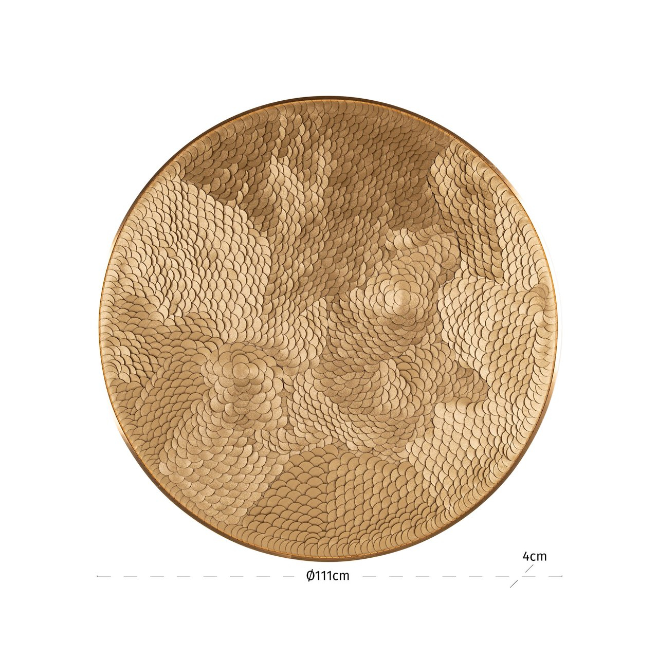 Arte murale Bloom gold