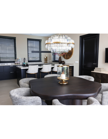 Wandkunst Bloom Gold