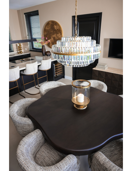 Bloom gold wall art