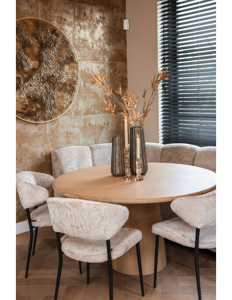 Bloom gold wall art