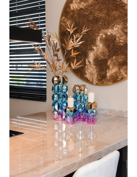 Bloom gold wall art