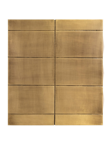 Comodino Collada brushed gold