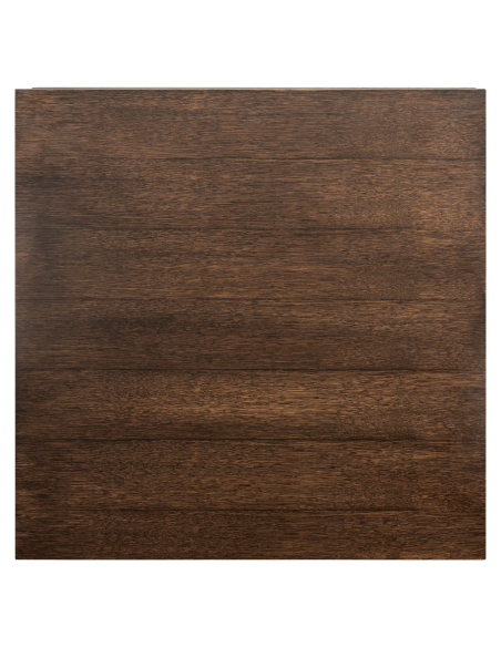 Oakura brown coffee table 90x90