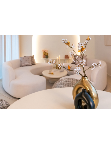 Esstisch Bloomstone white 130Ø