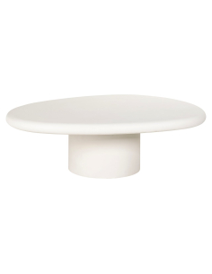 Table basse Bloomstone white 110x90