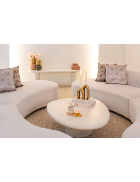 Couchtisch Bloomstone white 110x90