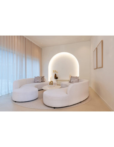 Mesa de centro Bloomstone white 110x90