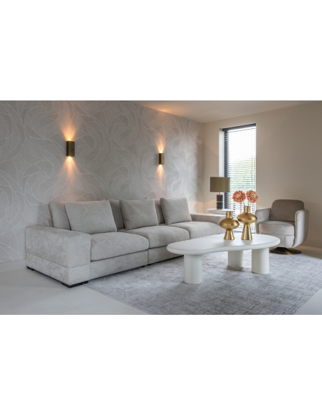 Bijzettafel Bloomstone white