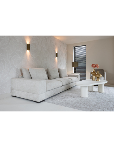 Bijzettafel Bloomstone white