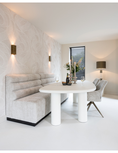 Mesa auxiliar Bloomstone white