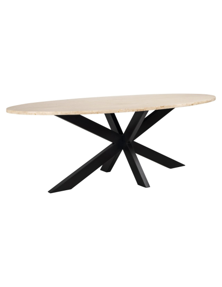 Table à manger Avalon bronze oval 230