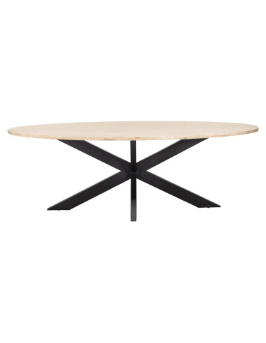 Mesa de jantar Avalon bronze oval 230