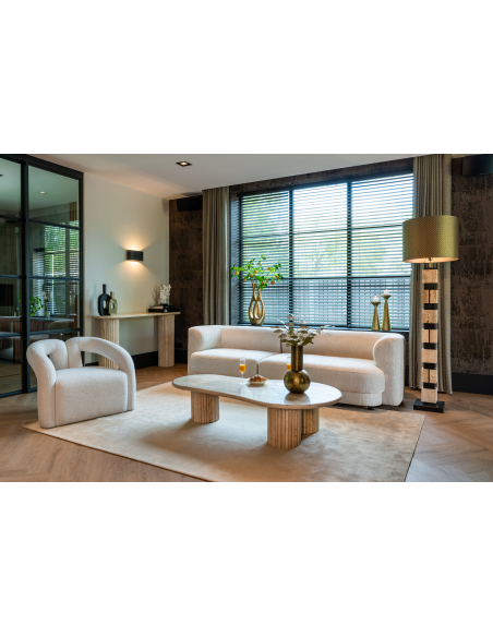 La Cantera beige console table