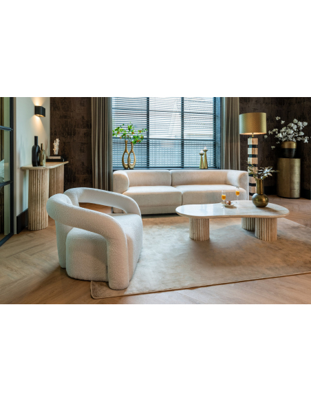La Cantera beige console table