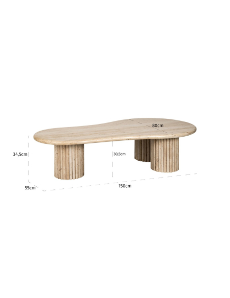 Salontafel La Cantera beige
