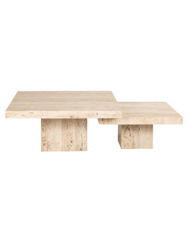Salontafel La Cantera beige (Set van 2)