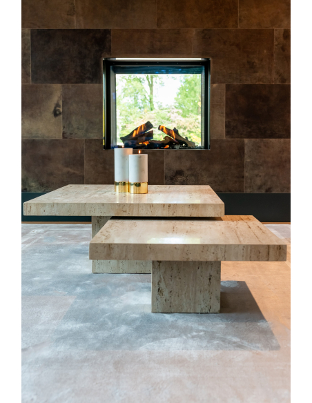 Salontafel La Cantera beige (Set van 2)