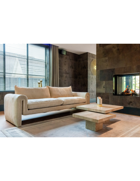 Salontafel La Cantera beige (Set van 2)