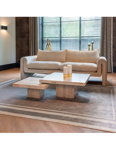 Salontafel La Cantera beige (Set van 2)