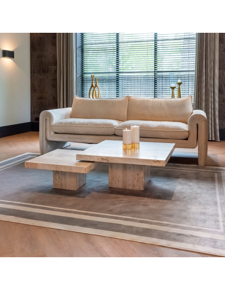 Salontafel La Cantera beige (Set van 2)