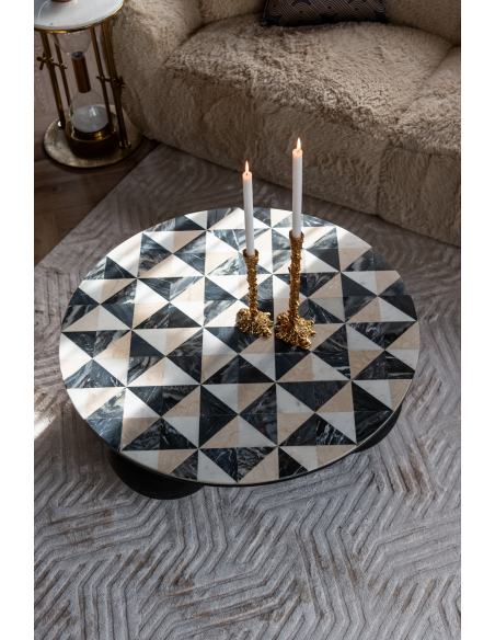 Tavolino Tempus gold