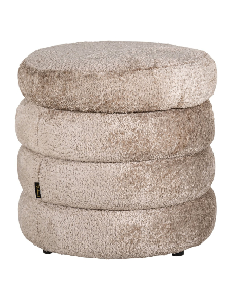 Adele sheep natural pouf & footstool