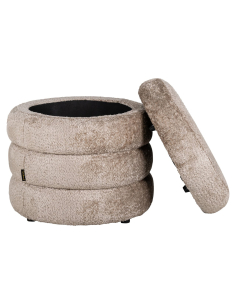 Pouf & repose-pieds Adele sheep natural 2