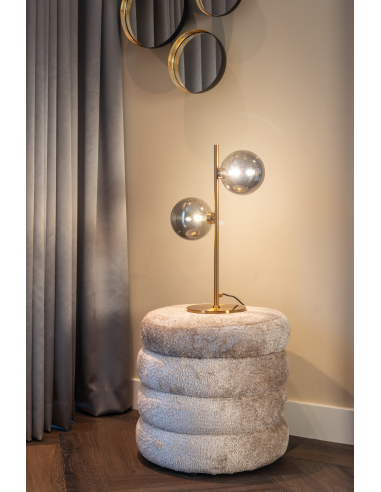 Adele sheep natural pouf & footstool