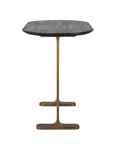 Tavolo da bar Revelin black/gold 140