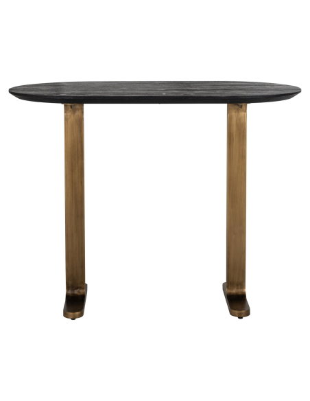 Tavolo da bar Revelin black/gold 140