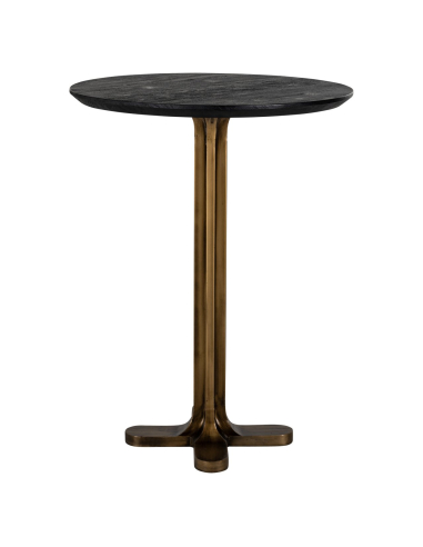 Revelin black/gold bar table 81Ø