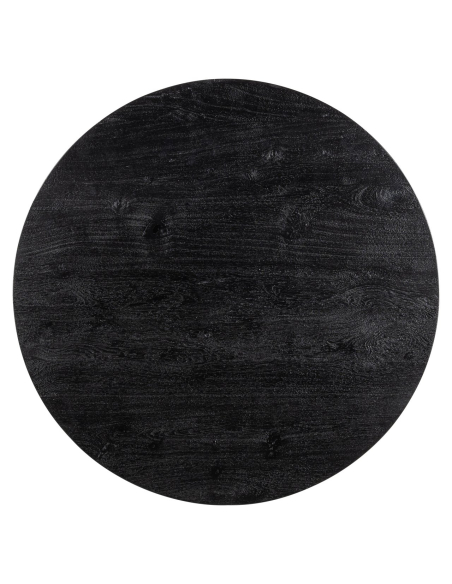 Mesa de bar Revelin preto/dourado 81Ø