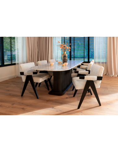Esstisch Mayfield braun 230