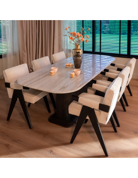 Esstisch Mayfield braun 230