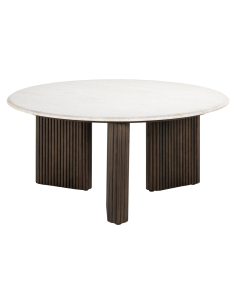 Couchtisch Mayfield brown 90Ø