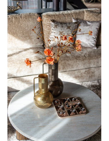 Salontafel Mayfield bruin 90Ø
