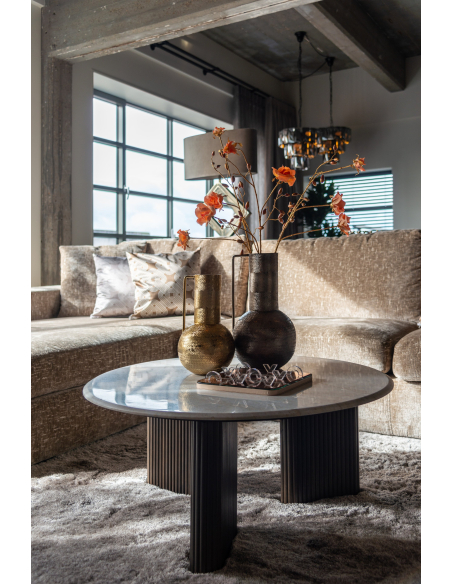 Salontafel Mayfield bruin 90Ø